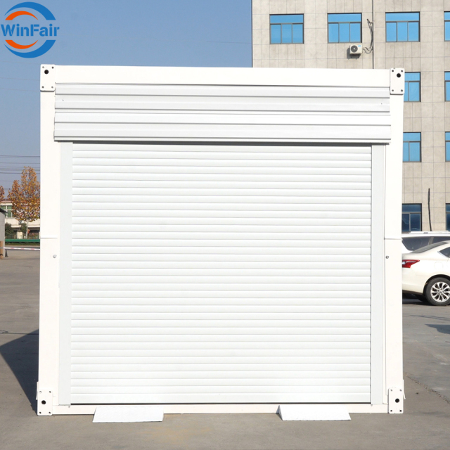 WinFair Fold Prefab Small Prefabricated Tiny 20 Foot Single Room Luxury Portable Modular Container House Homes Mobile Garage