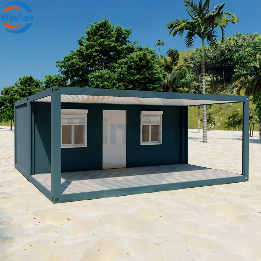 WinFair Cheap Modular Prefabricated 20Ft Mobile Granny Flat Modular Folding Portable Container Home Prefab House From Vietnam