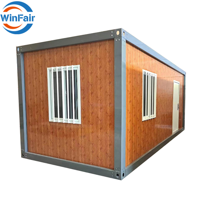 WinFair Supply Golden Supplier Competitive Price Venezuela Small House Portable Prefabricated Fold Out Container Houses Cafe