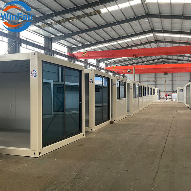 WinFair Wholesale Price Pre Fab Prefab Prefabricated Steel Container House Villa Modular Home Office in Panama Manufacturers