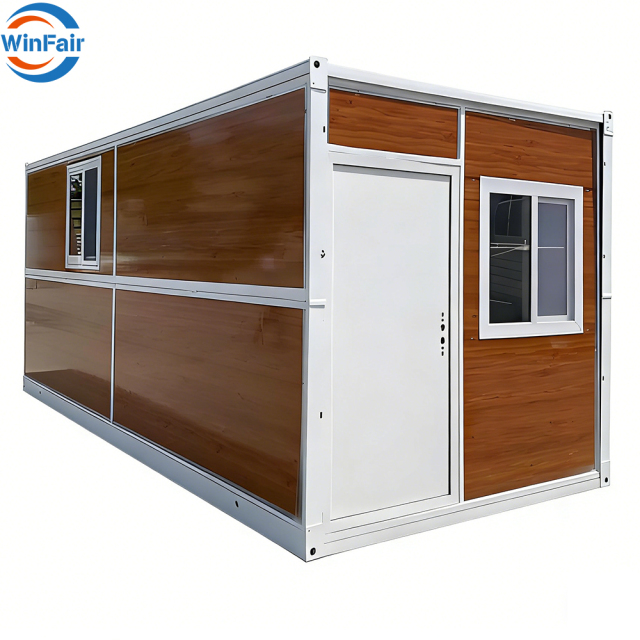 WinFair China Low Cost Luxury Portable Steel Prefab Villa Mini Dubai Mobile Module Modular Office Fabricated Container House