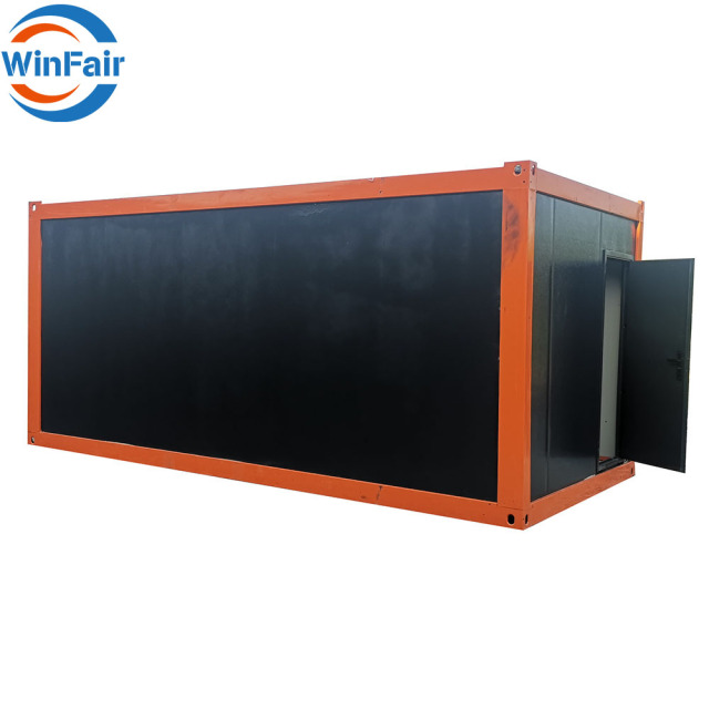 WinFair Ready-Made-Container-House Prefabricated Foldable Saudi Arabia Prefab Duplex Mobile Z Fold Container House With Bathroom
