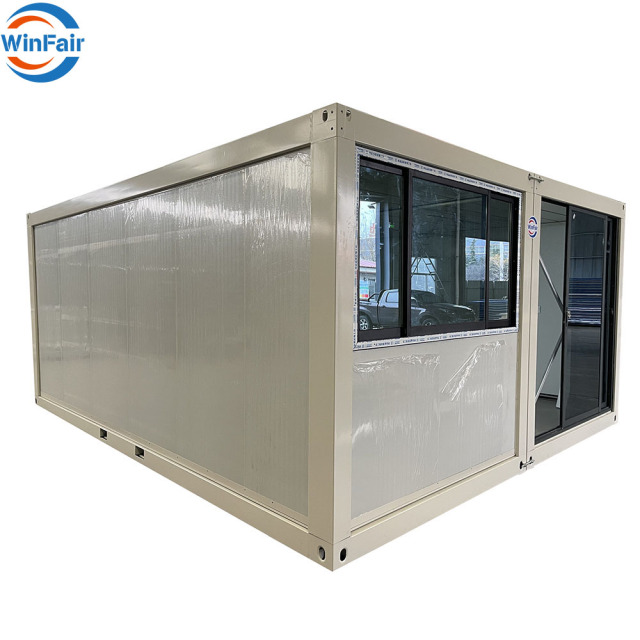 WinFair Tiny Prefab Collapsible Container Homes House Africa Restaurant Hotel Modern Design Modular Prefabricated Houses