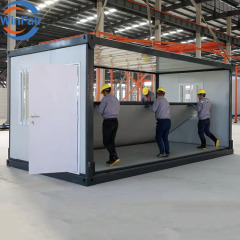 WinFair Luxury 20Ft Prefabricated Module Colombia Australia Thailand Coffee Easy Foldable Container Modulair Houses Prefab House
