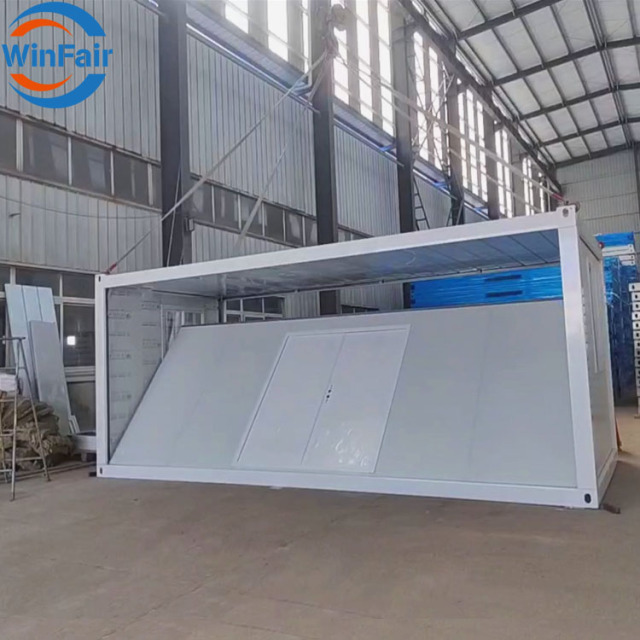 WinFair Mini School Prefab Ready Modular Granny Flat Folding House C Box Foldable Home Office Modern Container House Villa Usa