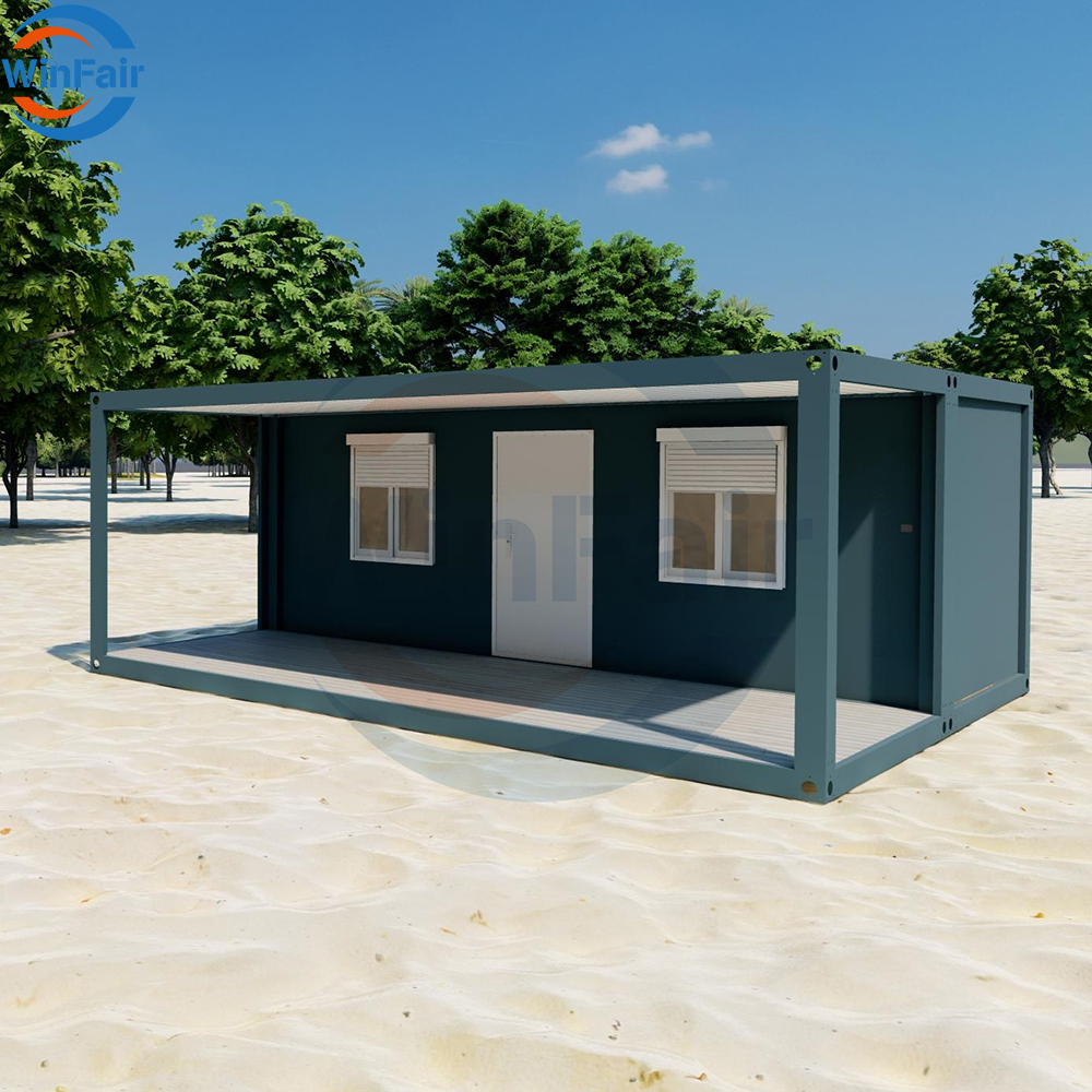 WinFair Cheap Modular Prefabricated 20Ft Mobile Granny Flat Modular Folding Portable Container Home Prefab House From Vietnam