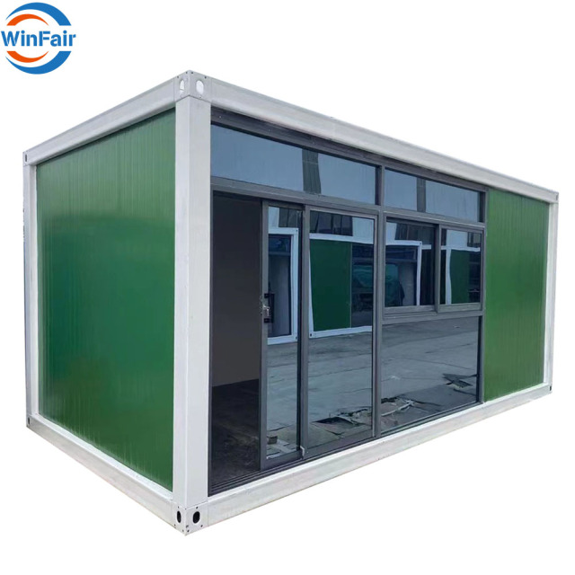 WinFair China Wholesale Luxury Indonesia Competitive Price Prefab Foldable Folding House Import Container House Shop