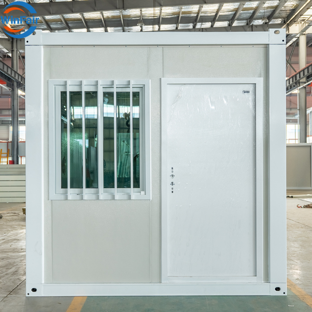 WinFair Low Cost Portable Modular Living Tiny Mobile Home 20 Ft Prefab Folded Mobile Granny Flat Container House Sweden Luxury