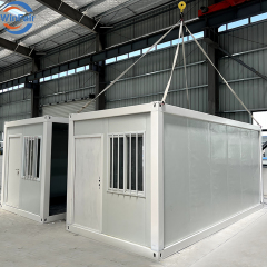 WinFair Wholesale 20Ft Portable Price Pre Fab House Villa Luxury One Bedroom Tiny Prefab Philippines Folding Container House