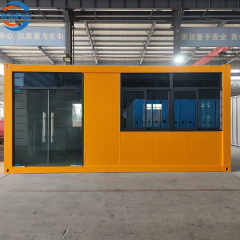 WinFair Oem Low Price Ethiopia Prefabricated Modern House 20Ft Prefab Modular Portable Container House Homes Luxury Villa