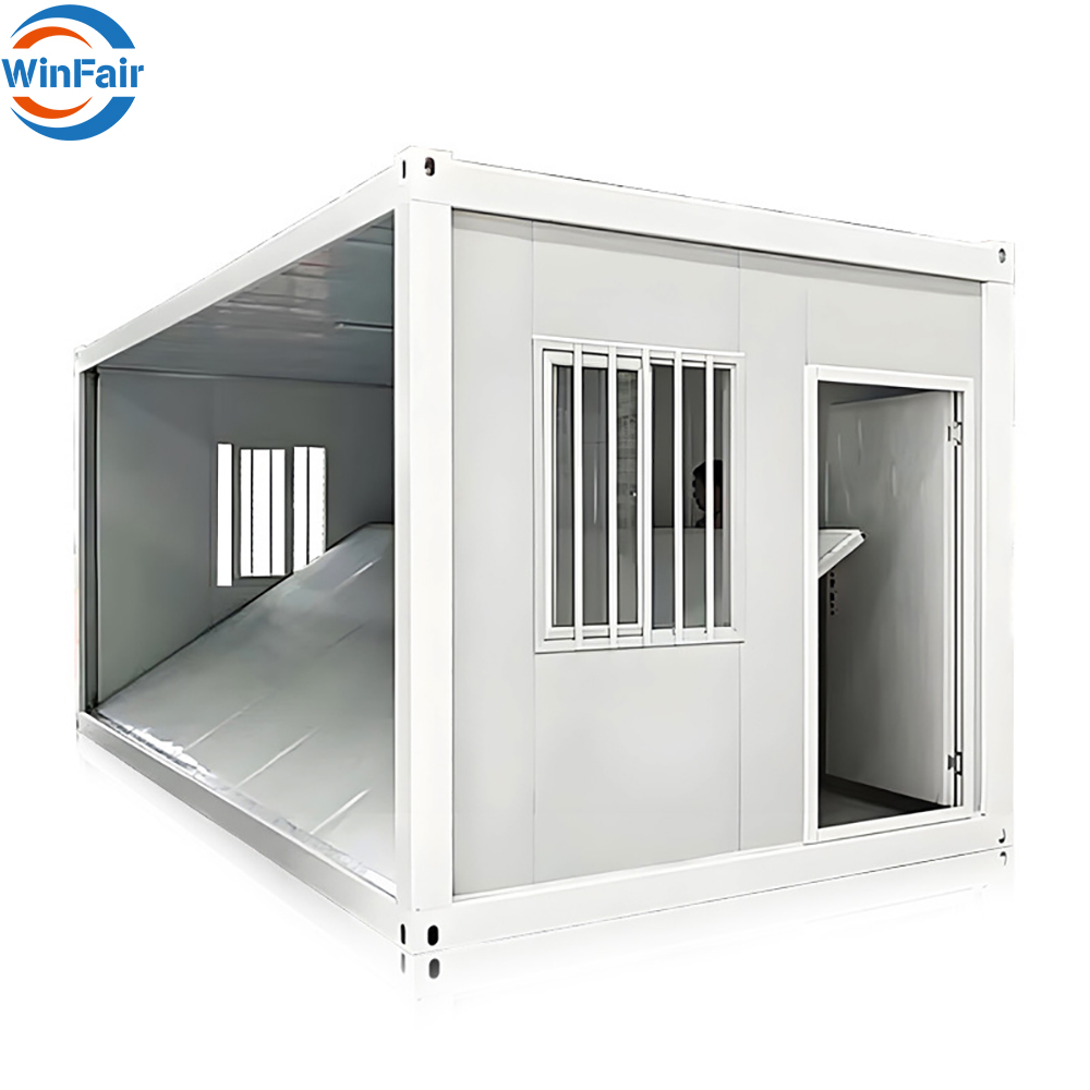 WinFair Kenya Price 20Ft Prefab Modular Portable Mobile Prefabricated Folding Tiny Custom Container Beach House Homes for Sale