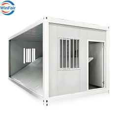 WinFair Kenya Price 20Ft Prefab Modular Portable Mobile Prefabricated Folding Tiny Custom Container Beach House Homes for Sale