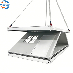 WinFair Low Price 20Ft Foldable Mobile Prefabricated Kontajner Modern Modular Container Homes Luxury House Portugal for Sale