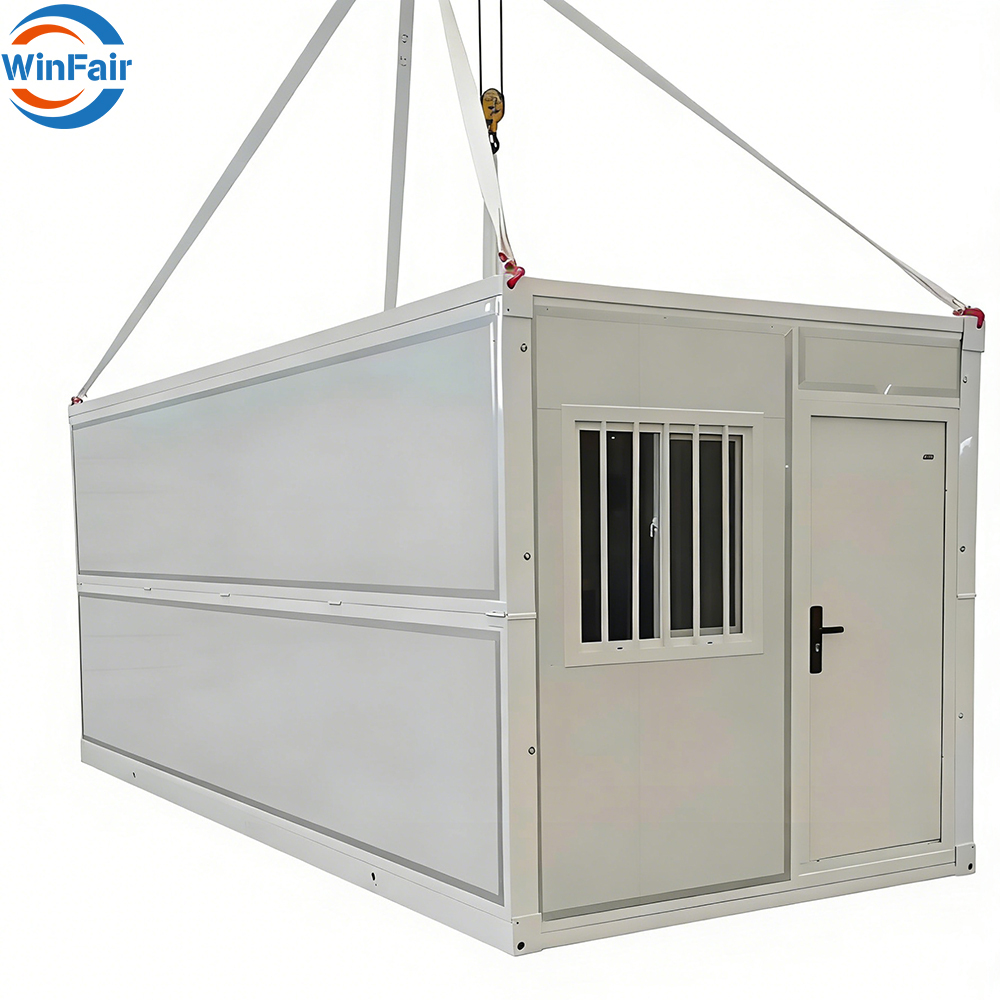 WinFair Luxury Portable 20Ft Modular Homes Price Fold Out Tiny Collapsible Sandwich Panel Container House Foldable Modern Villas