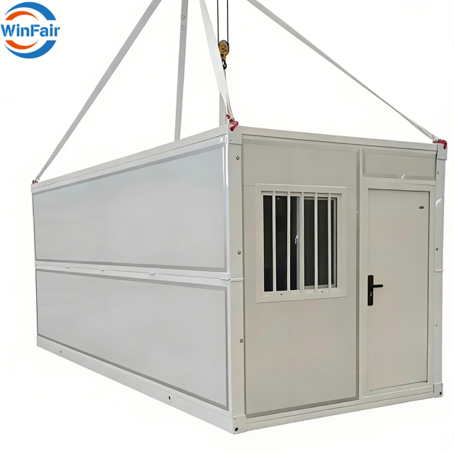 WinFair Luxury Portable 20Ft Modular Homes Price Fold Out Tiny Collapsible Sandwich Panel Container House Foldable Modern Villas