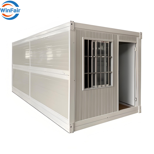 WinFair Competitive Price Portable Prefab Container Houses Foldable Modular Home Folding House Portable 20Ft Container Office