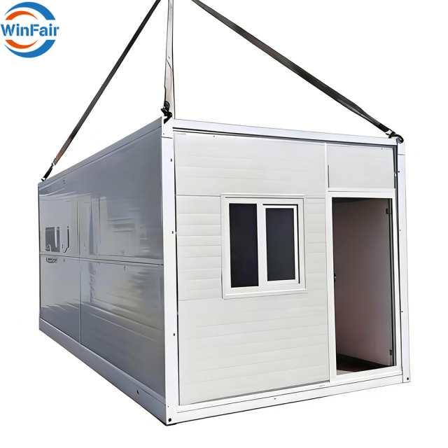 WinFair Hobbit Low Cost Mobile Homes House Storage Building Prefabricated Warehouse Foldable Prefab Tiny Small Container Houses