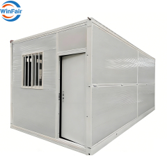 WinFair Granny Flat in Australia Mobile Prefabricated Tiny Fold Prefab Folding 20 Foot Mobile Container House for Living