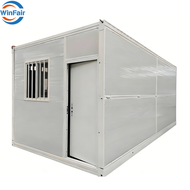 WinFair Granny Flat in Australia Mobile Prefabricated Tiny Fold Prefab Folding 20 Foot Mobile Container House for Living