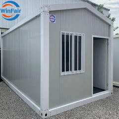 WinFair Triangle Roof Hurricane Proof Prefab Mobile Tiny Homes Pre Fabricated Romania Modular Prefabricated Container Houses
