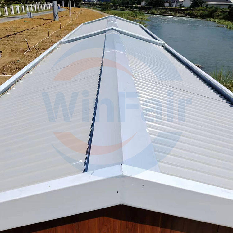 WinFair Triangle Roof Hurricane Proof Prefab Mobile Tiny Homes Pre Fabricated Romania Modular Prefabricated Container Houses