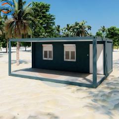 WinFair Kerala Folding Mexico Hurricane Proof Prefab Beach Modern Container House Prefabricated Homes With Platform for Sale