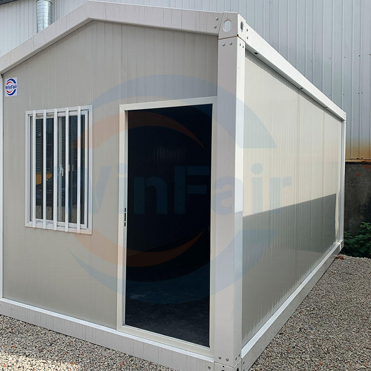 WinFair Triangle Roof Hurricane Proof Prefab Mobile Tiny Homes Pre Fabricated Romania Modular Prefabricated Container Houses