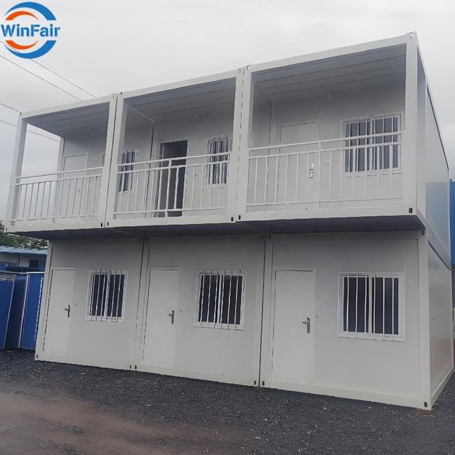 WinFair Commercial Folding Office-Container Quick Assemble Office Shop Bedroom Workshop Sandwich Panel Workshops Bedrooms Shops