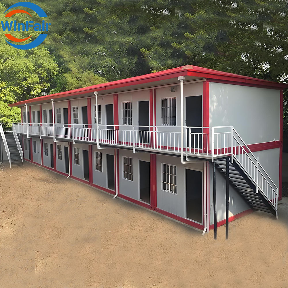 WinFair 20ft Detachable Container House-Modern Mobile/Portable Prefabricated Steel & Sandwich Panel Tiny Home