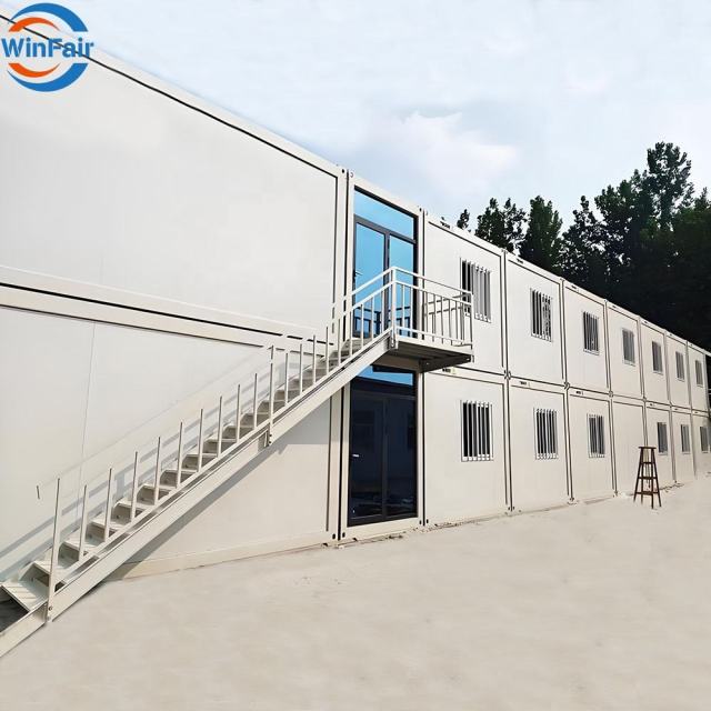 WinFair Container Houses Triangle Villas Design Terrace Barndominium Romania Durable Spain Designs Container Houses