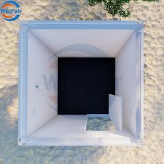 WinFair Cheapest Australia Granny Flat House Bungalow Prefabricated Warehouse Storage Prefab Modular House Container