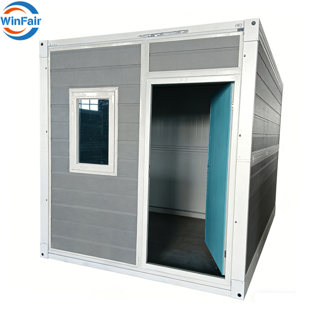 WinFair Prefabricated House China Folding Steel Mobile Modular Portable Prefab Container House Villa With Customized Color