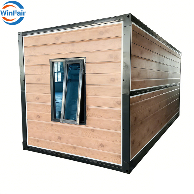 WinFair Honduras Low Price Folding Prefab Prefabricated House Module Container+Houses Villa Luxury Living Casa Modular Home