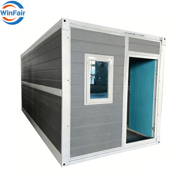 WinFair Morocco Portable Prefab Steel Prefabricated Pod House Foldable Living Container House Home Luxury Villas House Prices