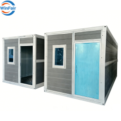 WinFair Morocco Portable Prefab Steel Prefabricated Pod House Foldable Living Container House Home Luxury Villas House Prices