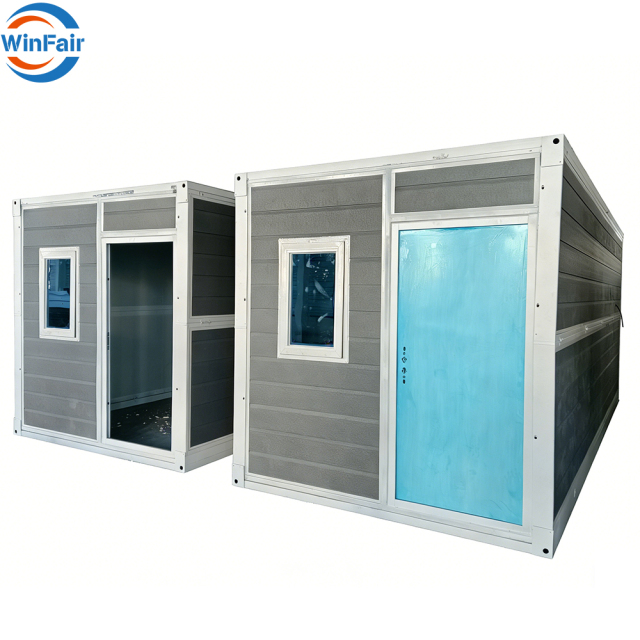 WinFair Morocco Portable Prefab Steel Prefabricated Pod House Foldable Living Container House Home Luxury Villas House Prices