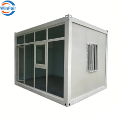 WinFair China Luxury Prefab Modular Steel Prefabricated Folding Granny Flat Mini Mobile Container Home House Office for Canada