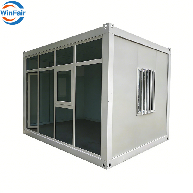 WinFair China Luxury Prefab Modular Steel Prefabricated Folding Granny Flat Mini Mobile Container Home House Office for Canada