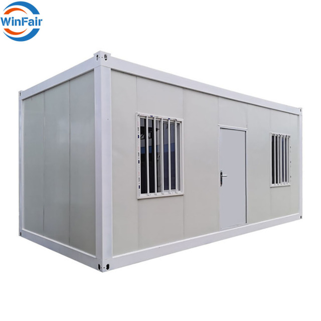 WinFair Prefab-House-With-Multi--Room Portable Housing Single Floor Prefab Steel Frame Container Houses Brown New Zealand