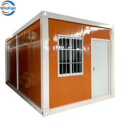 WinFair Portable Prefabricated Sandwich Panel Maison Prefabrique Little Container Houses Villa Prefabricated Homes With Wc