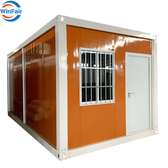 WinFair Portable Prefabricated Sandwich Panel Maison Prefabrique Little Container Houses Villa Prefabricated Homes With Wc