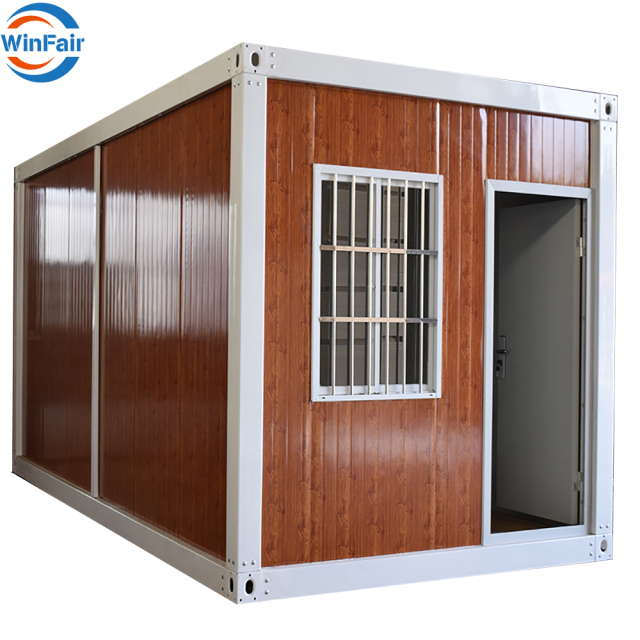 WinFair Steel Frame Sandwich Panel Prefab Removable Modular Container Van House Luxury 20 Ft Detachable For Sale Philippines