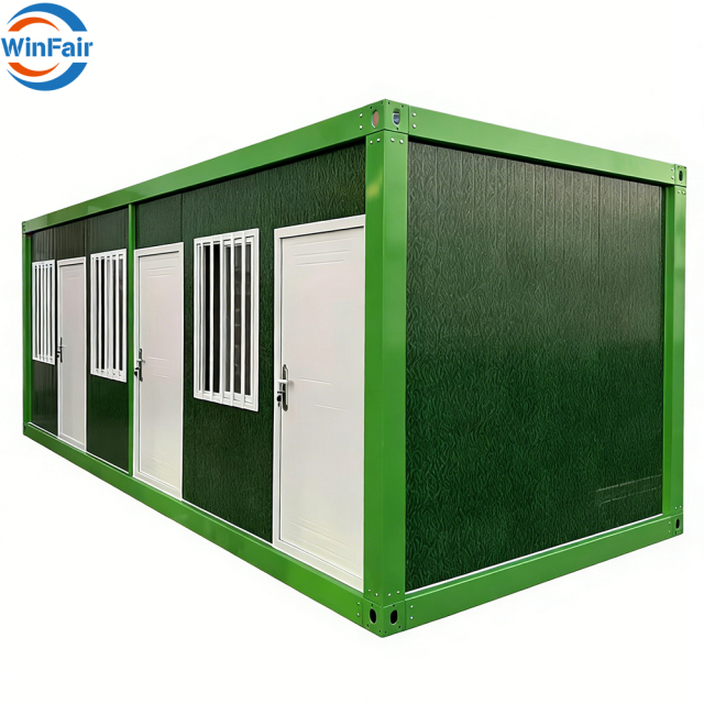 WinFair Luxury Prefabricated Sandwich Panel 2 Bedroom Prefab Modern Tiny Homes House Villa Container Home Housing For A Family