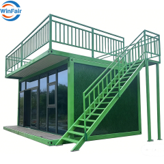 WinFair Luxury Mobile Container Prefabricated Modular Villa House Building Cost Prefab House Homes Prices In Philippines