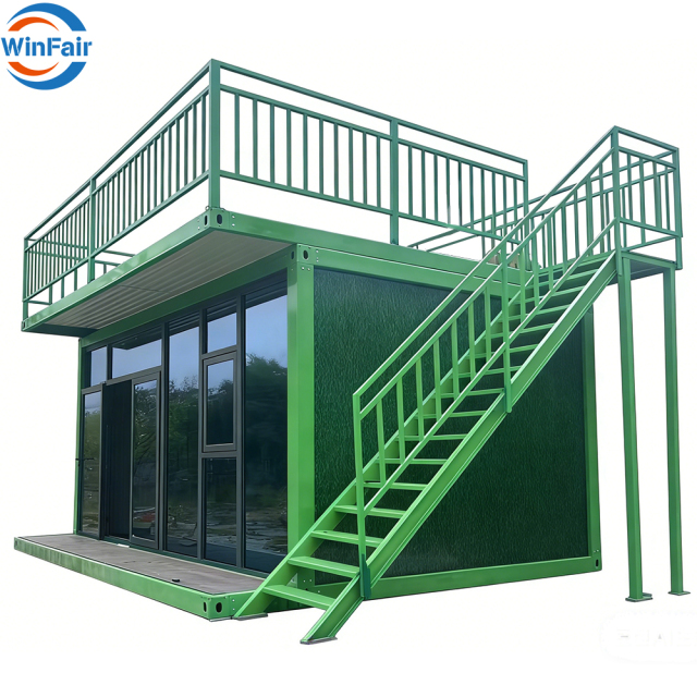 WinFair Luxury Mobile Container Prefabricated Modular Villa House Building Cost Prefab House Homes Prices In Philippines