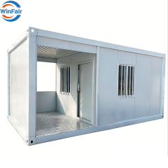 WinFair High Quality Security Sentry Box Mobile Guard Modular Container House Prefabricated Tiny Home Module Prefab House Modern