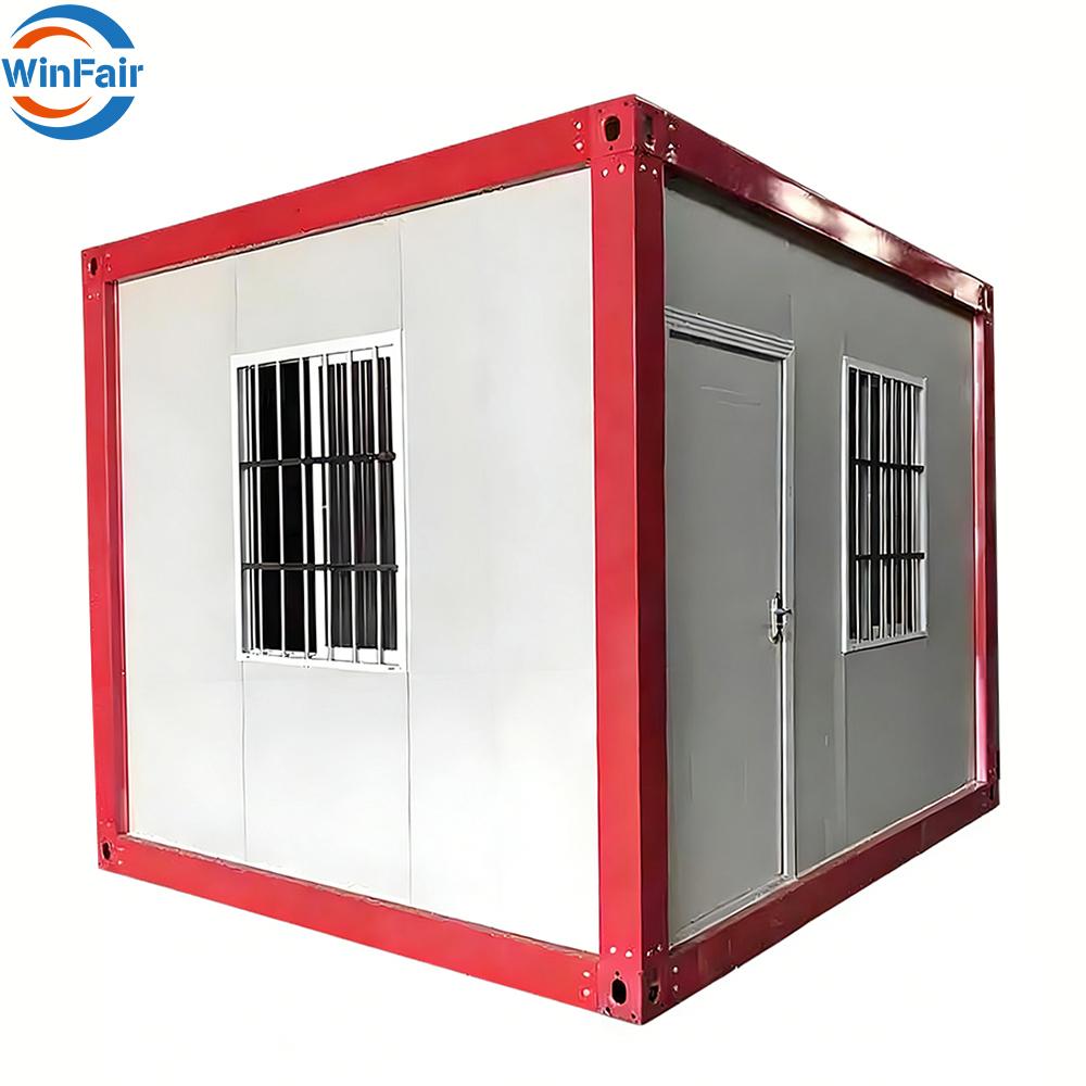 WinFair Bangladesh Low Cost Tiny Homes Modern Steel Prefabricated 20Ft Prefab Mobile Container House Modular Container China