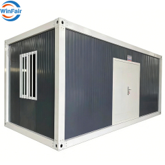 WinFair Price Modular 20Ft Prefabricated Movable Modern Homes Prefab Villa Container House for Sale Granny Flat Luxury China