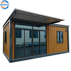 WinFair Luxury Movable Modern Modular Prefab House Villa Prefabricated 20Ft Tiny Container House Homes for Sale Philippines