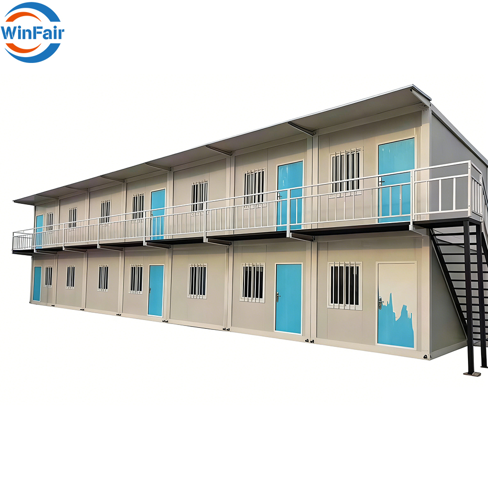 WinFair Oem Low Price Mobile Modular Homes Prefab Prefabricated 2 Story Container House Australia Luxury Modern House Homes